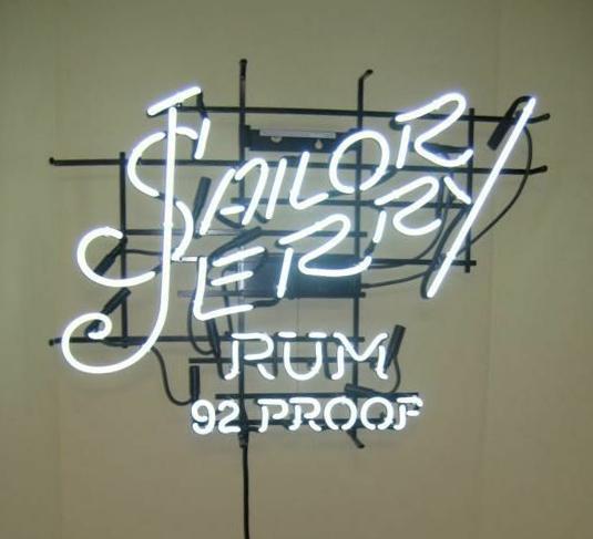Sailor Jerry Rum Neon Sign